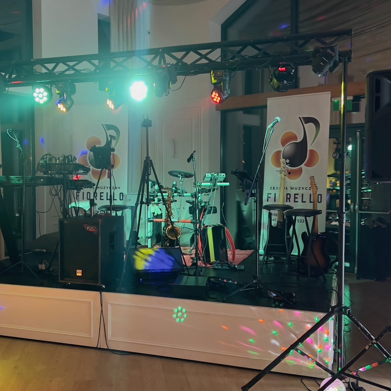 nałośnienie zespołu na weselu